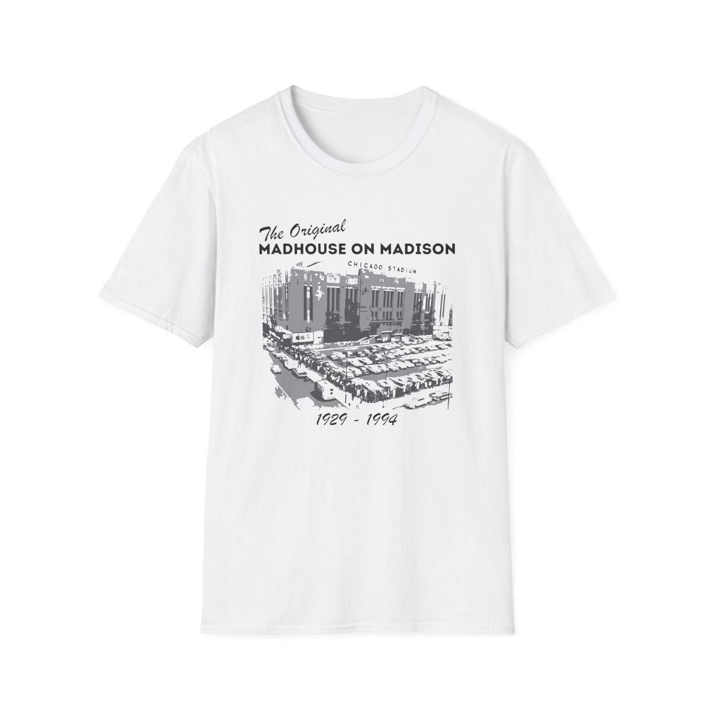 Chicago Stadium - Madhouse on Madison 1929-1994 T-Shirt