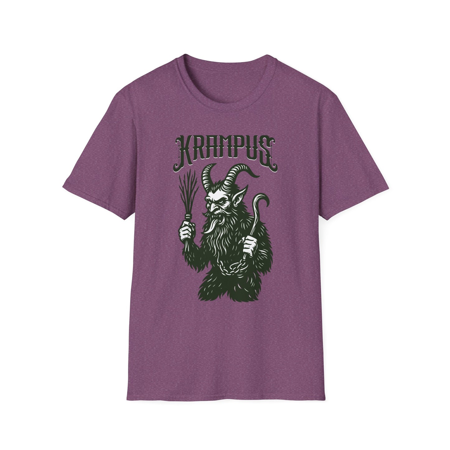 Krampus - Folklore’s Favorite Fiend - Christmas Holiday Unisex Softstyle T-Shirt