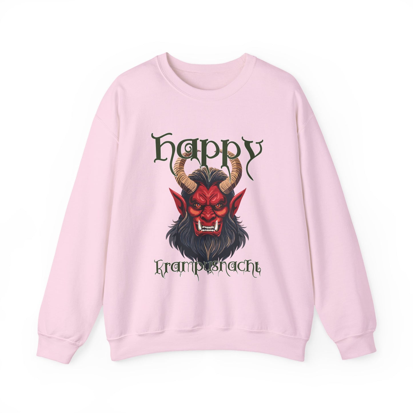 Happy Krampusnacht (Krampus Night) - Christmas - Holiday Unisex Pullover Sweatshirt