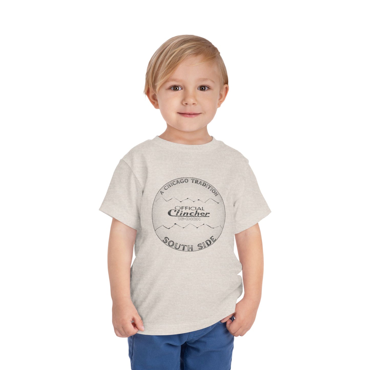 A Chicago Tradition - 16‑Inch Softball Tee - Toddler T-Shirt - Sizes 2T-5T