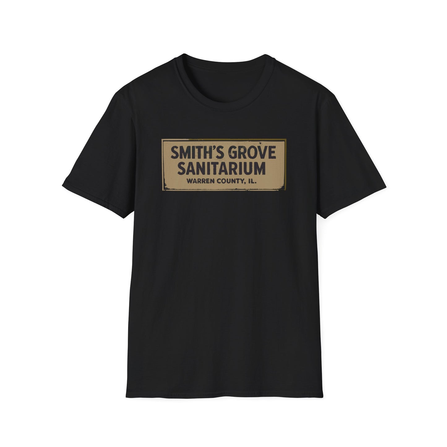 Halloween Movie T-Shirt - Smith's Grove Sanitarium - Unisex Softstyle T-Shirt