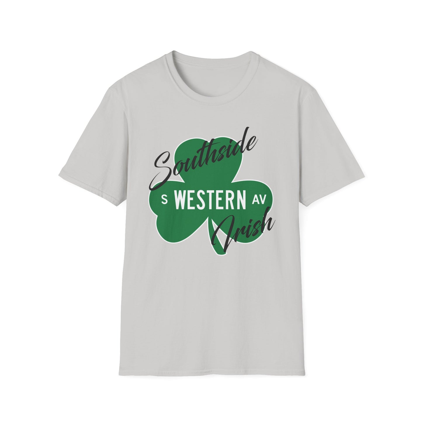 Chicago Southside Irish St. Patrick's Day Parade Western Avenue Shamrock T-shirt