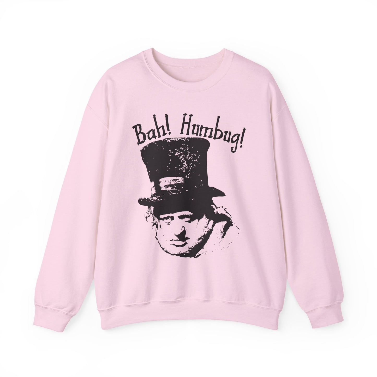Bah! Humbug! – Funny Ebenezer Scrooge Holiday Unisex Pullover Sweatshirt