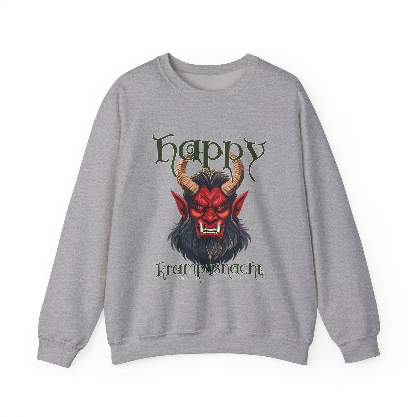 Happy Krampusnacht (Krampus Night) - Christmas - Holiday Unisex Pullover Sweatshirt
