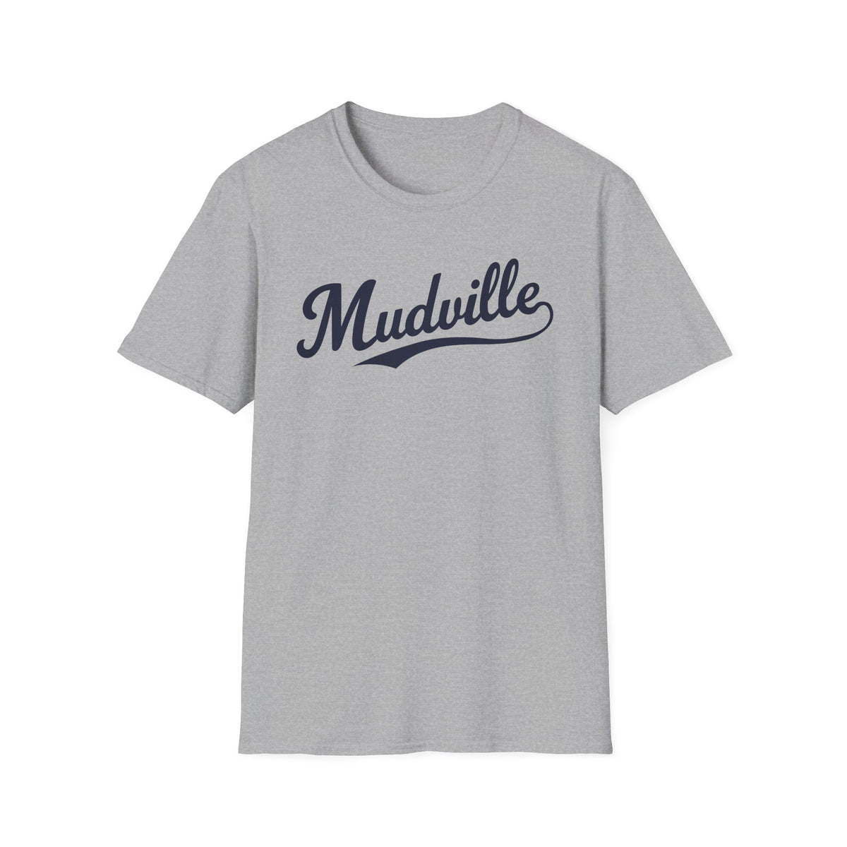 Mudville Nine Jersey - Vintage Baseball Style Casey at the Bat Unisex Softstyle T-Shirt