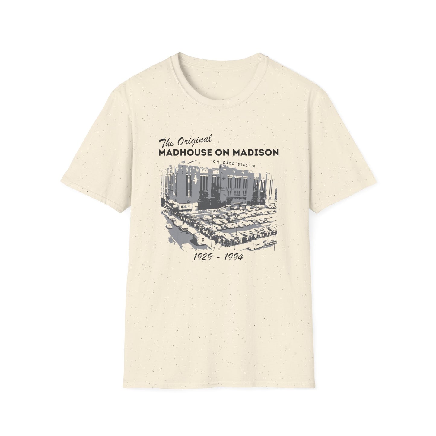 Chicago Stadium - Madhouse on Madison 1929-1994 T-Shirt