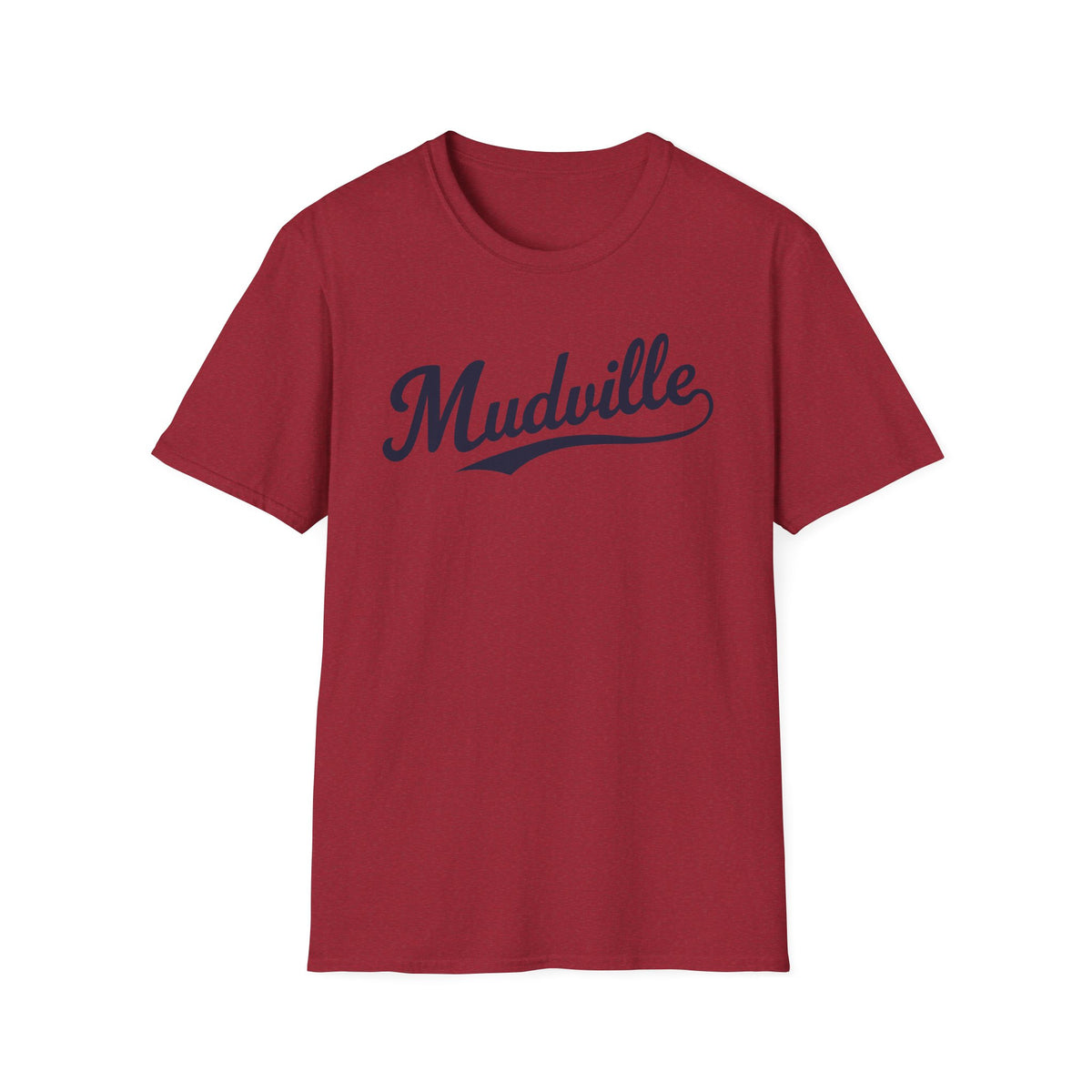 Mudville Nine Jersey - Vintage Baseball Style Casey at the Bat Unisex Softstyle T-Shirt