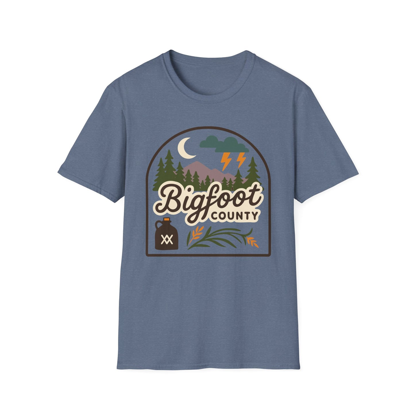 Bigfoot County Tee - Brown Eyed Women Grateful Dead Softstyle Unisex T-Shirt