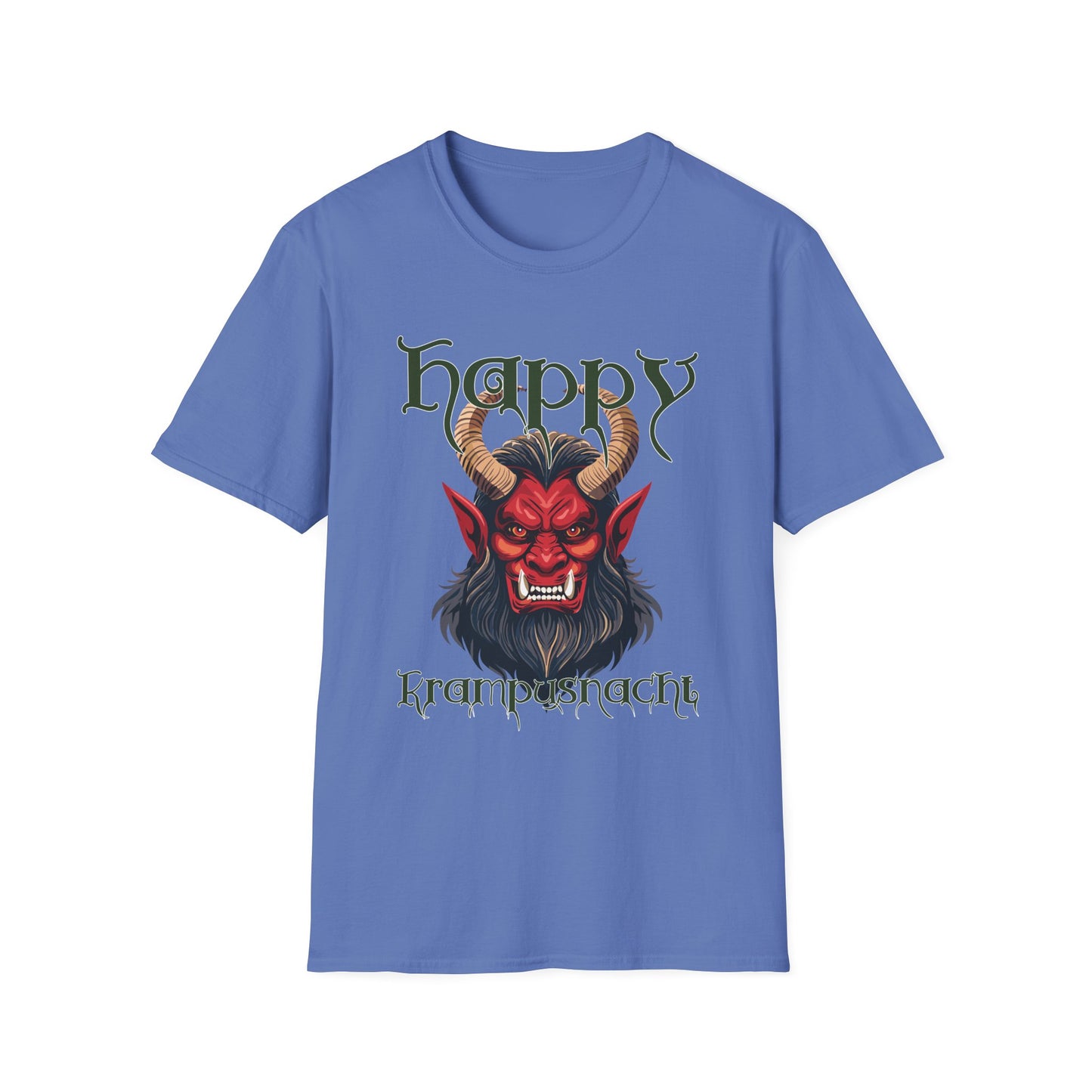 Happy Krampusnacht (Krampus Night) - Christmas Holiday Unisex Softstyle T-Shirt