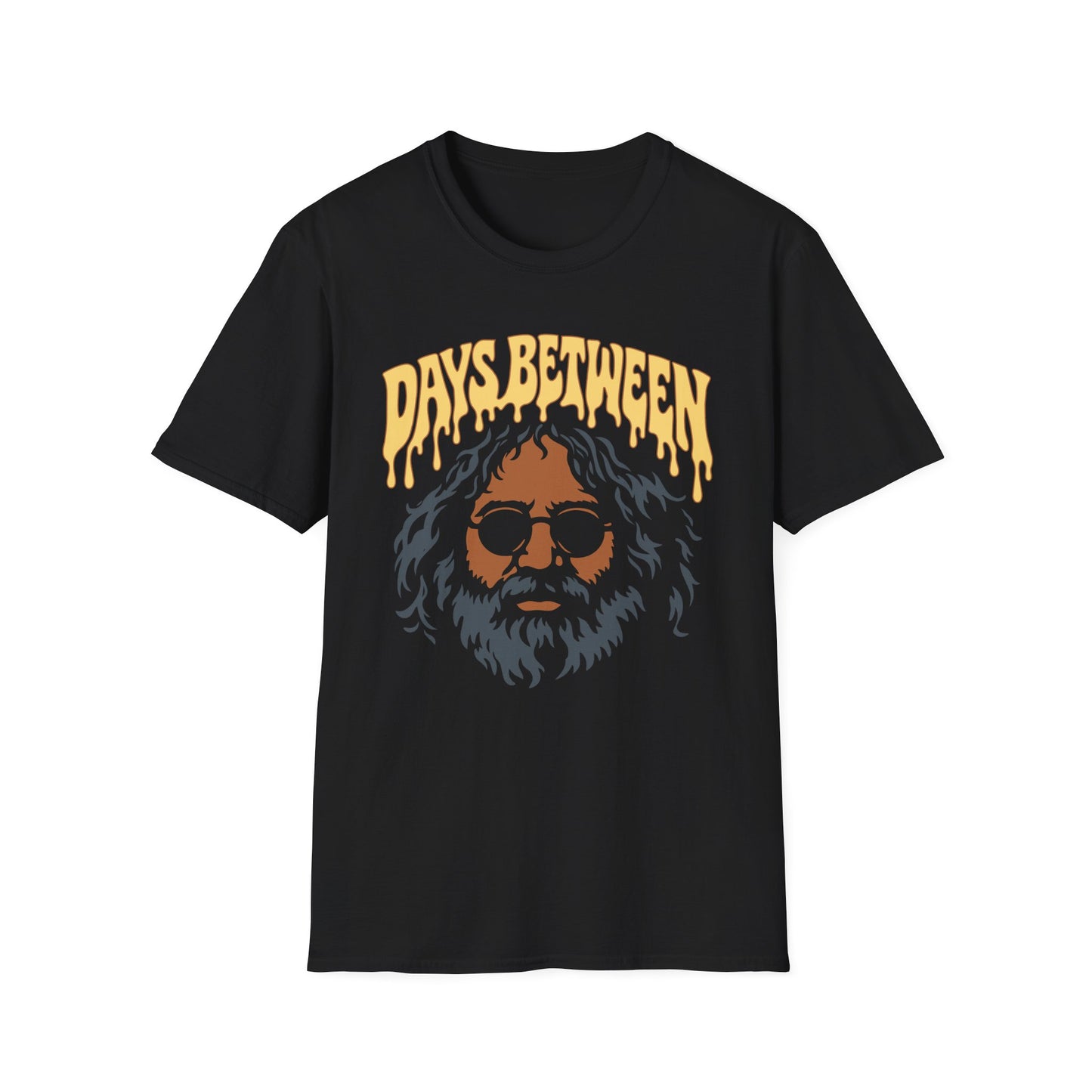 Days Between - Jerry Silhouette Psychedelic Unisex T-Shirt