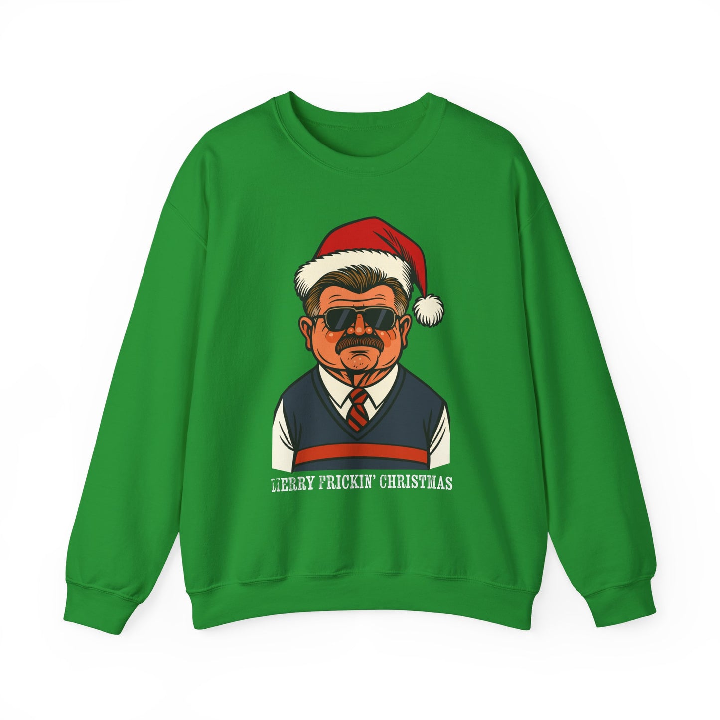 Ditka Claus Sweatshirt – Funny Chicago Bears Christmas Crewneck Pullover Sweatshirt