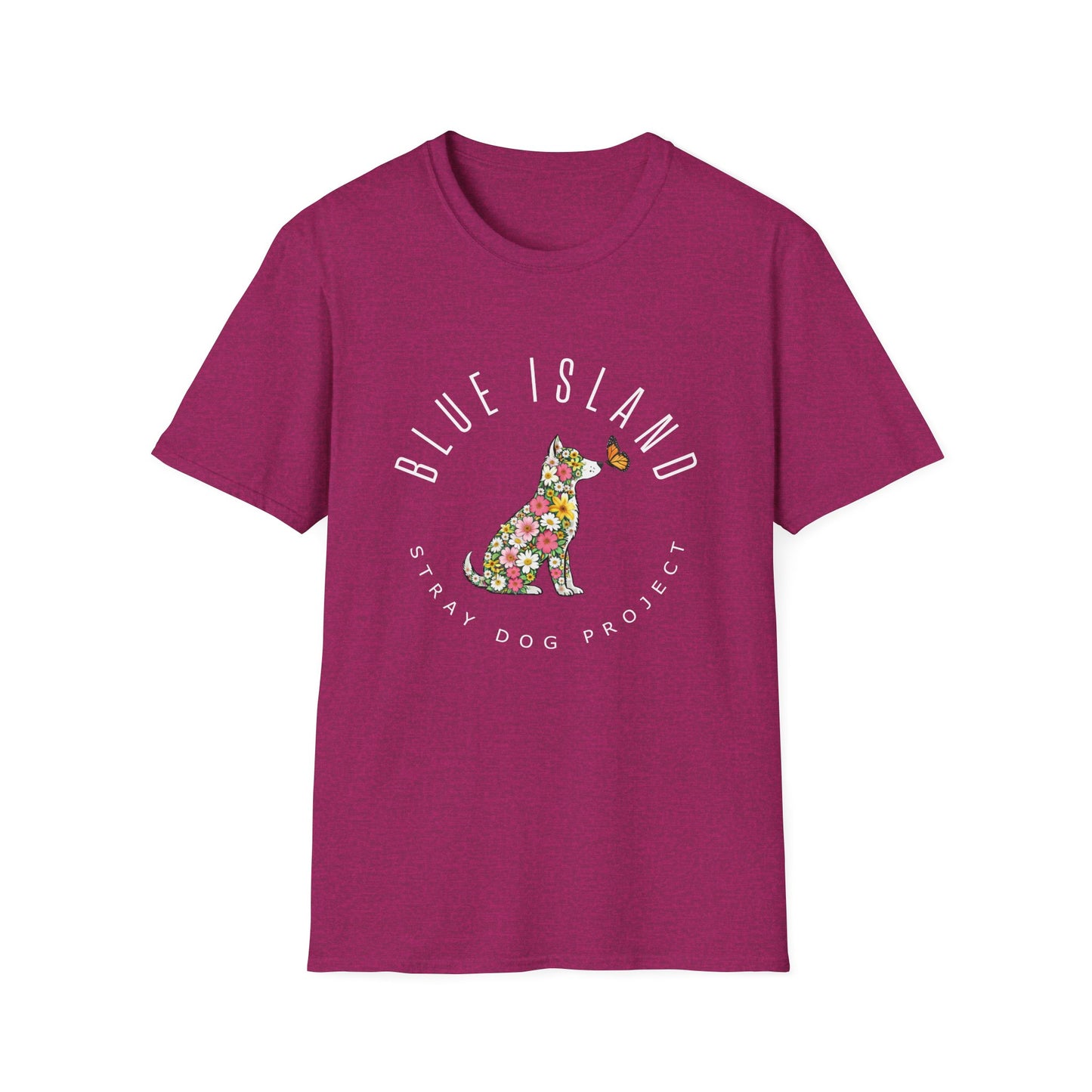 Blue Island Stray Dog Project Spring Tee (Adult Unisex sizes)