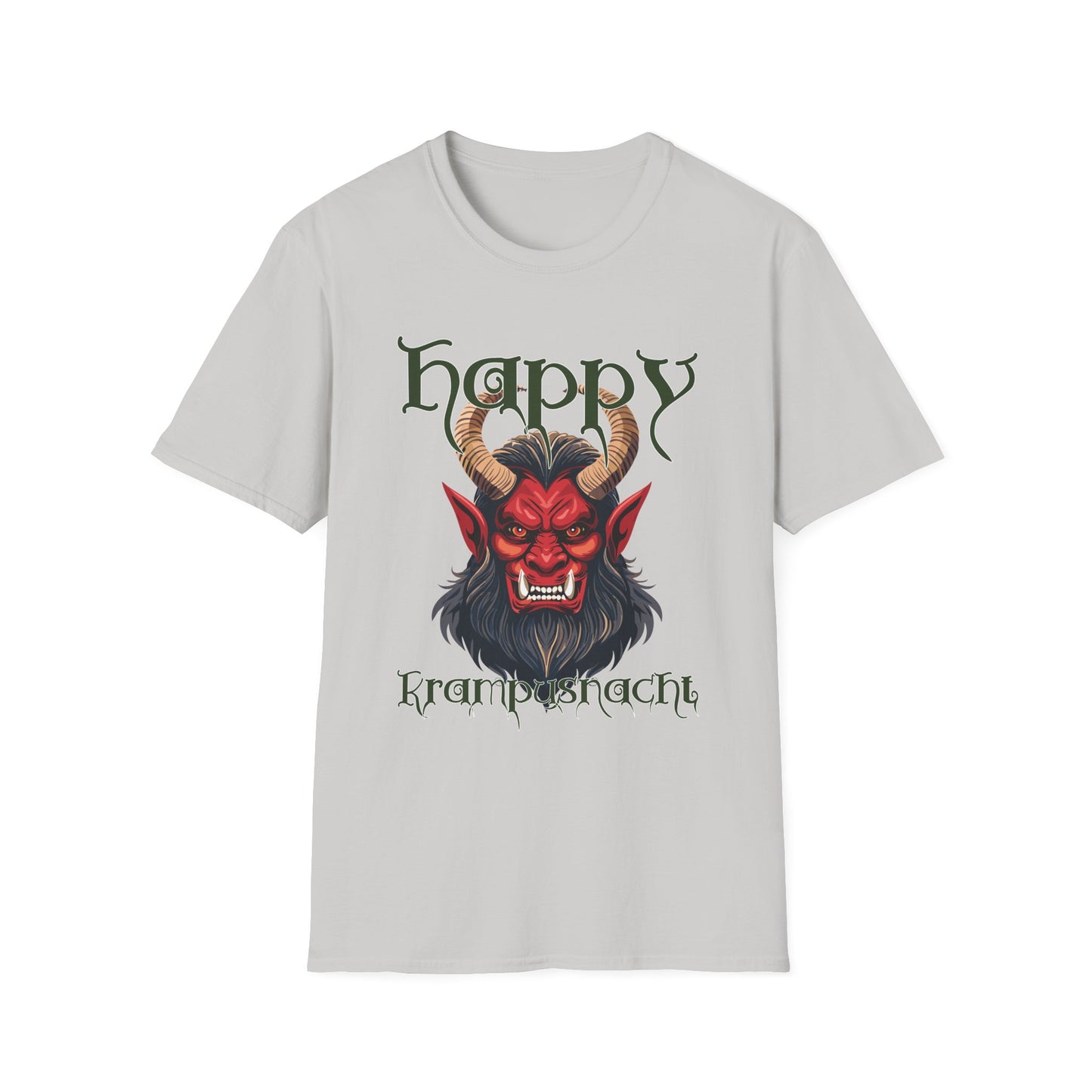 Happy Krampusnacht (Krampus Night) - Christmas Holiday Unisex Softstyle T-Shirt
