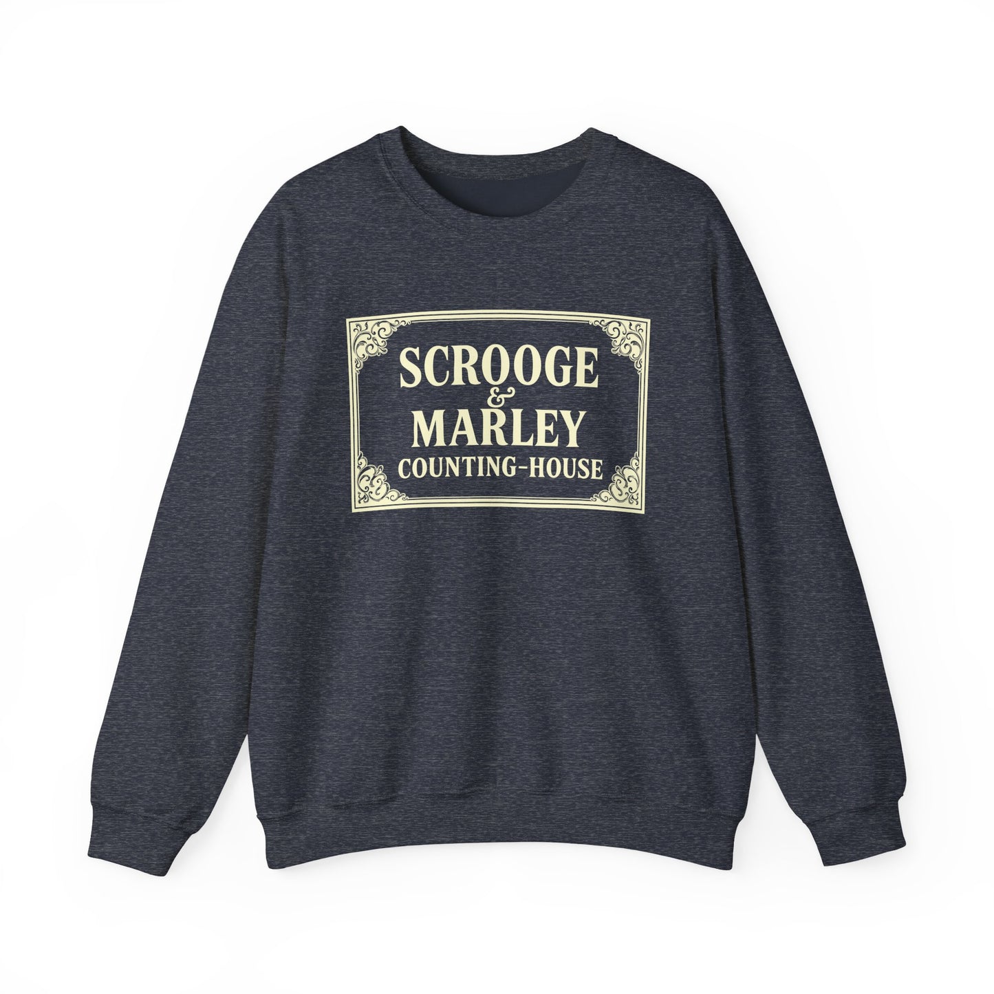 Scrooge & Marley Counting-House Sweatshirt  - A Christmas Carol - Holiday Unisex Pullover Sweatshirt