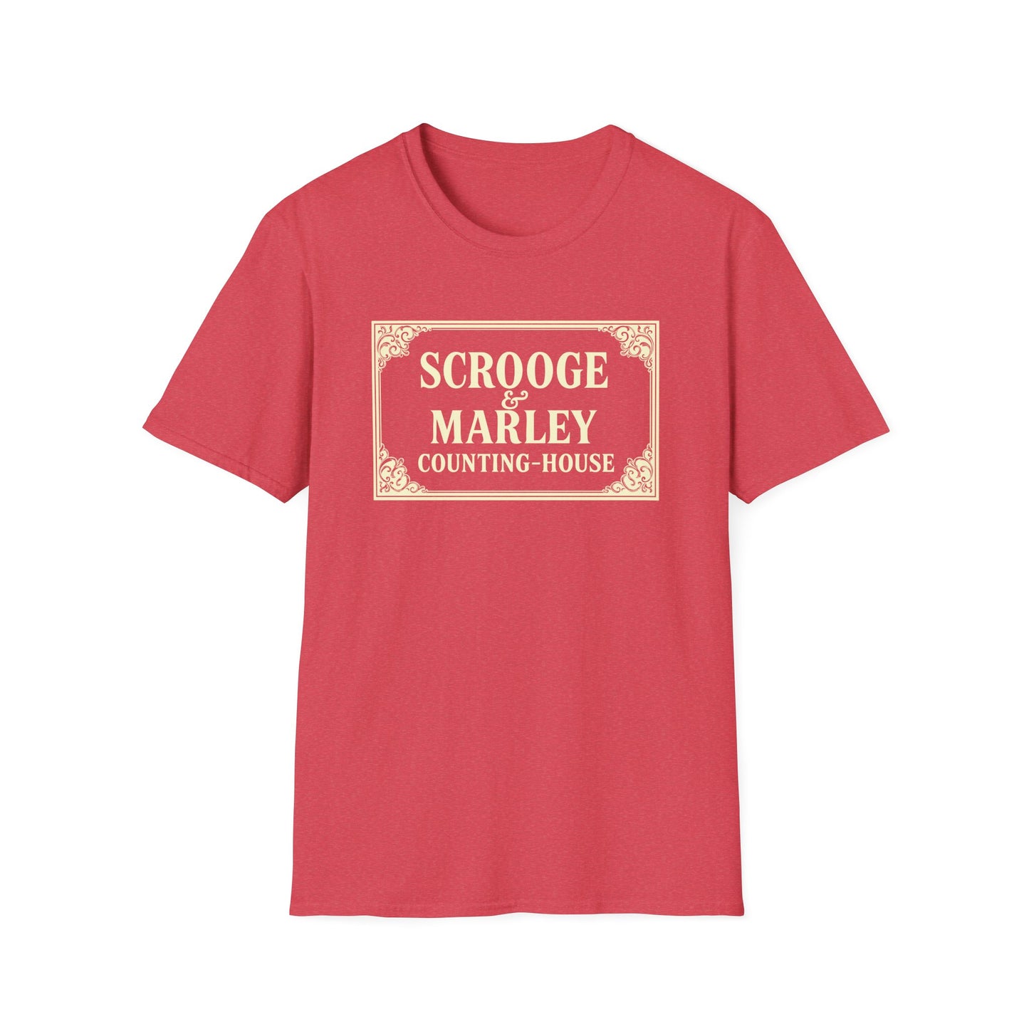 Scrooge & Marley Counting-House Tee - Christmas Holiday Unisex Softstyle T-Shirt