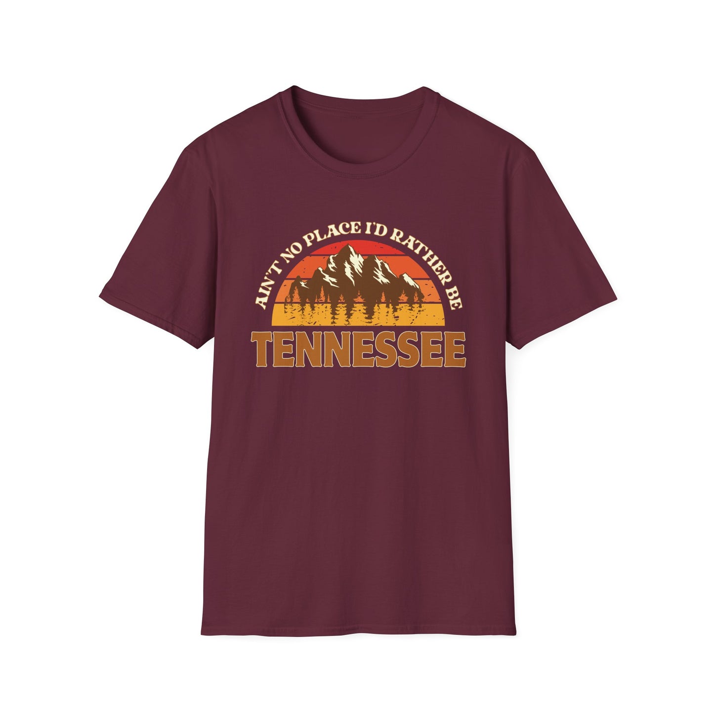 Grateful Dead - Tennessee Jed - 'Ain't No Place I'd Rather Be' Unisex Softstyle T-Shirt