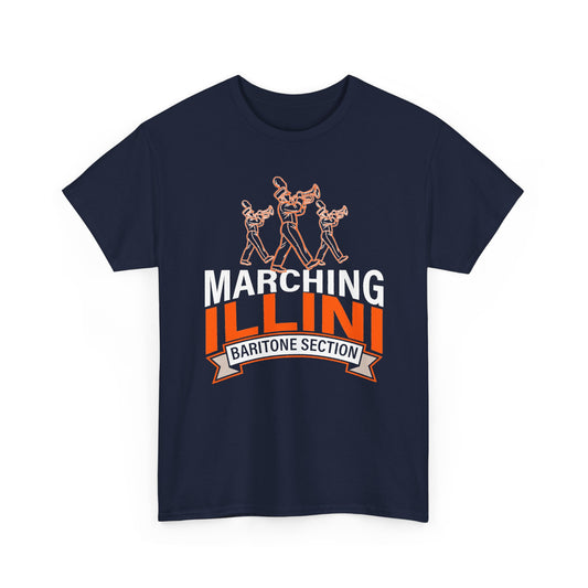 Marching Illini T-Shirt - Baritone Section Unisex T-Shirt