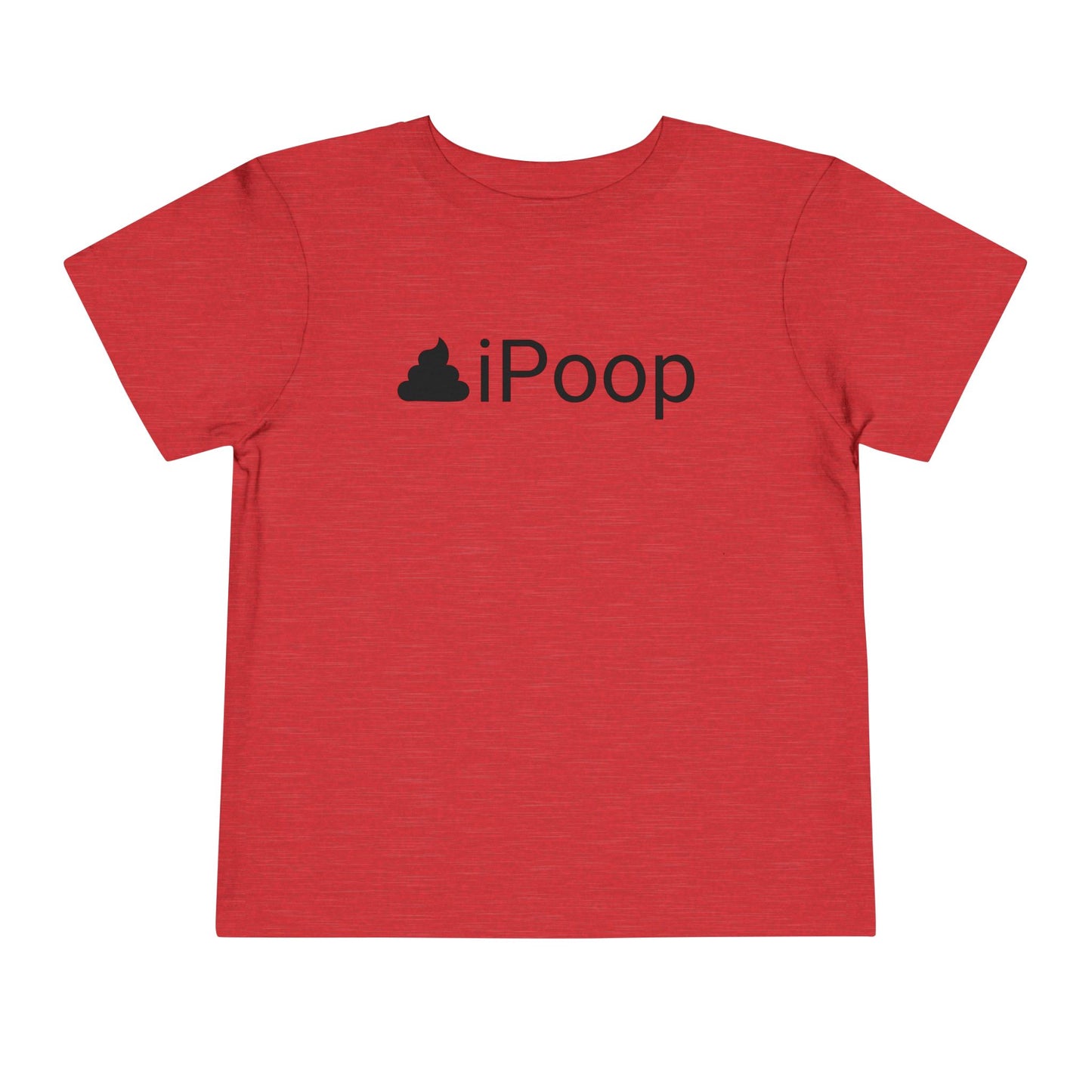 Funny "iPoop" Novelty Toddler T-Shirt - Sizes 2T-5T