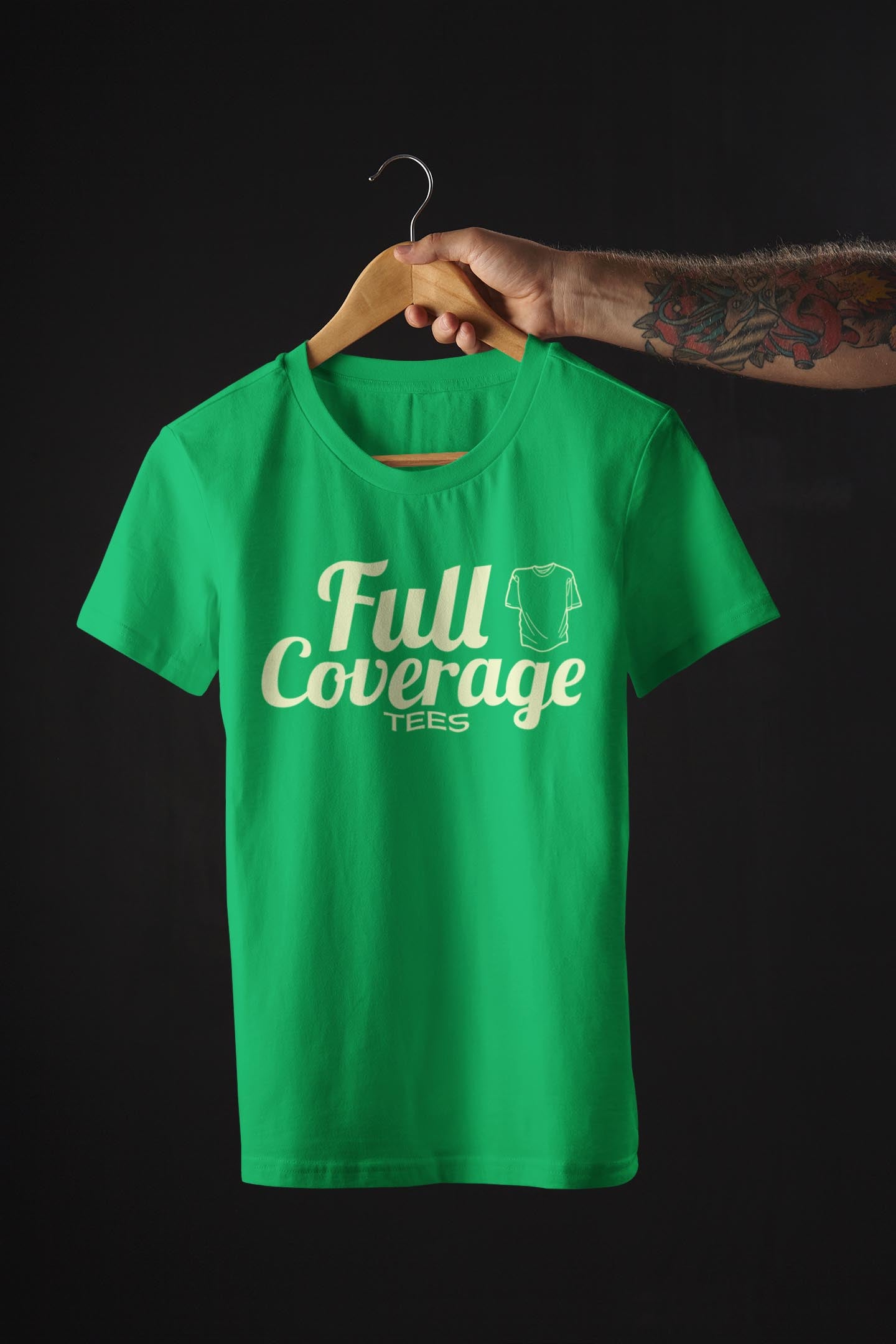 Full Coverage Tees Logo T-Shirt