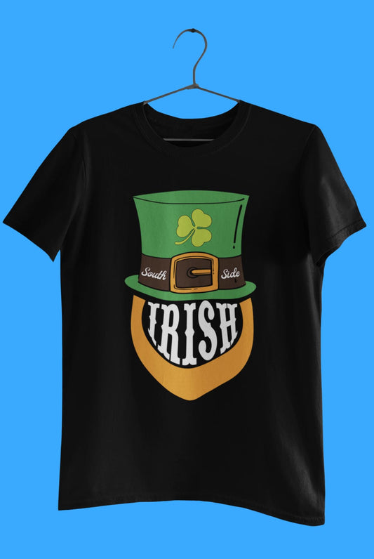 South Side Irish Hat and Beard T-shirt